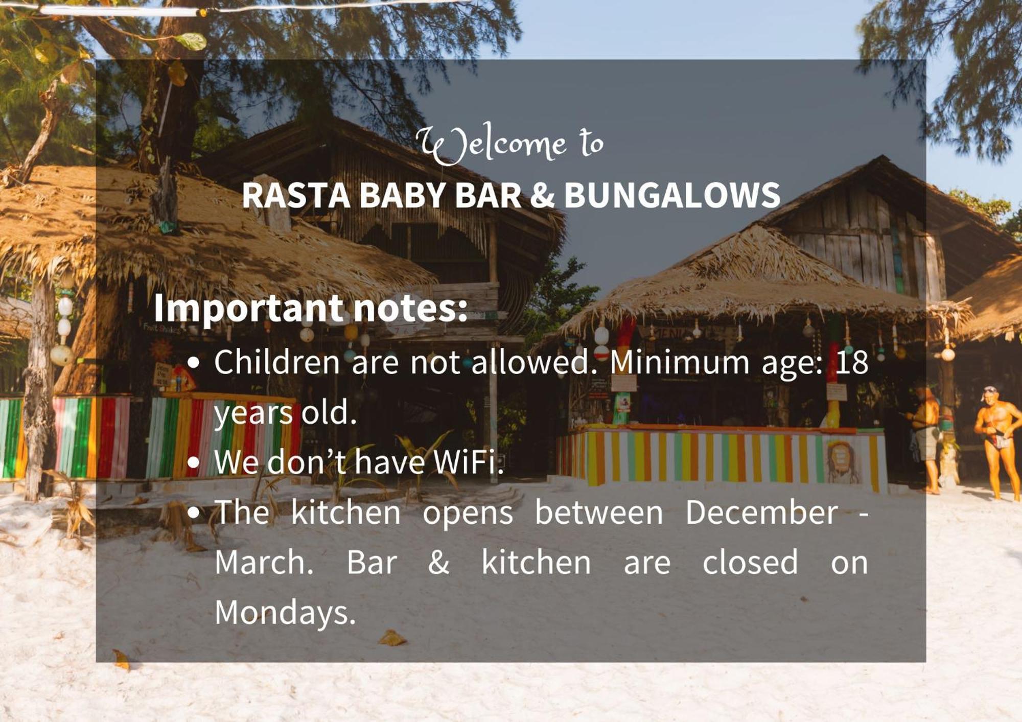 Rasta Baby Bar & Bungalows - Suitable For Young Travelers Koh Phayam Extérieur photo